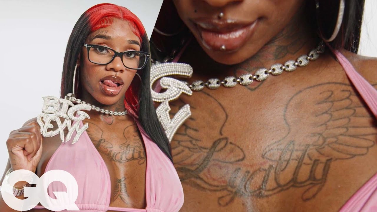 Sexyy Red Shows Off Her Tattoos | GQ