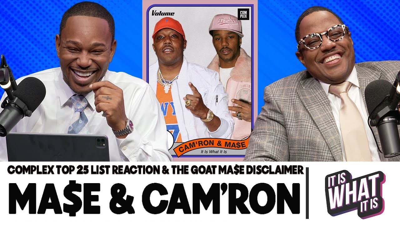 MA$E & CAM’RON REACT TO THEIR COMPLEX SPORTS TOP 25 SPOT & THE GOAT DISCLAIMER | EP.66