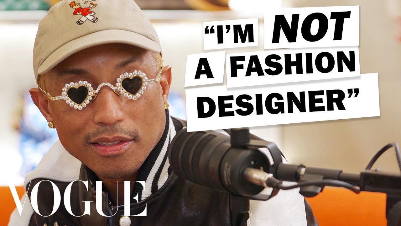 Pharrell Opens Up About Louis Vuitton, Dreams & Fashion Design | Vogue