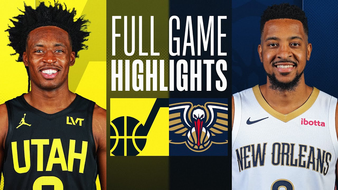 JAZZ at PELICANS | FULL GAME HIGHLIGHTS |