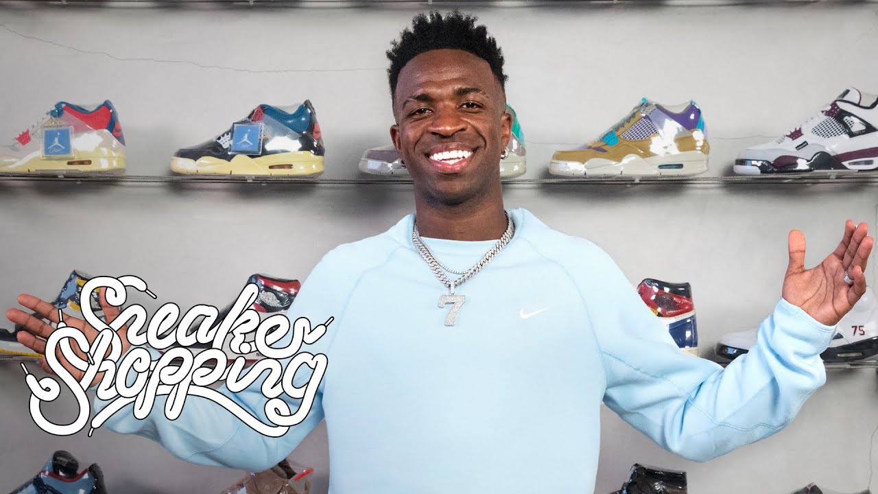 Real Madrid’s Vini Jr. Goes Sneaker Shopping With Complex