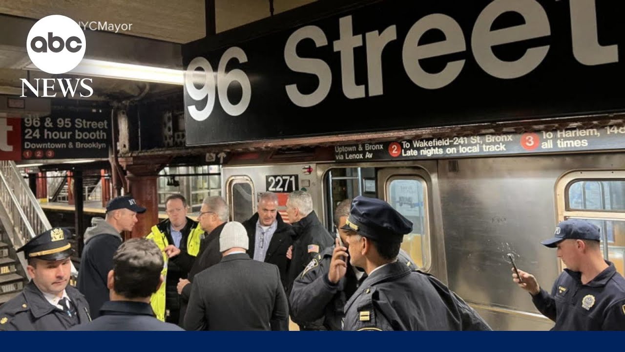 24 suffer minor injuries after NYC subway train partially derails