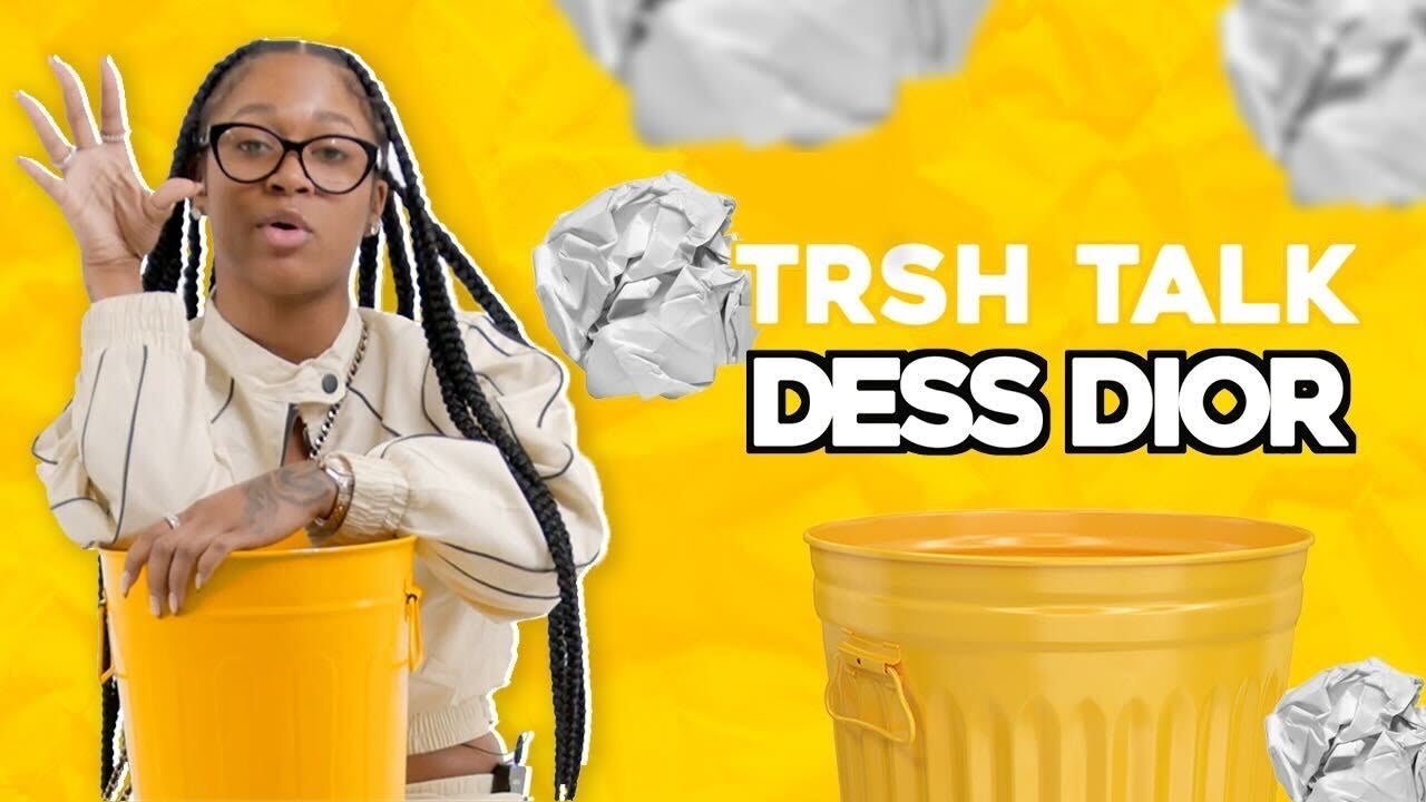 Dess Dior Talks Being Single, Short Men Slander & Much More With A Trash Can! | TRSH Talk Interview