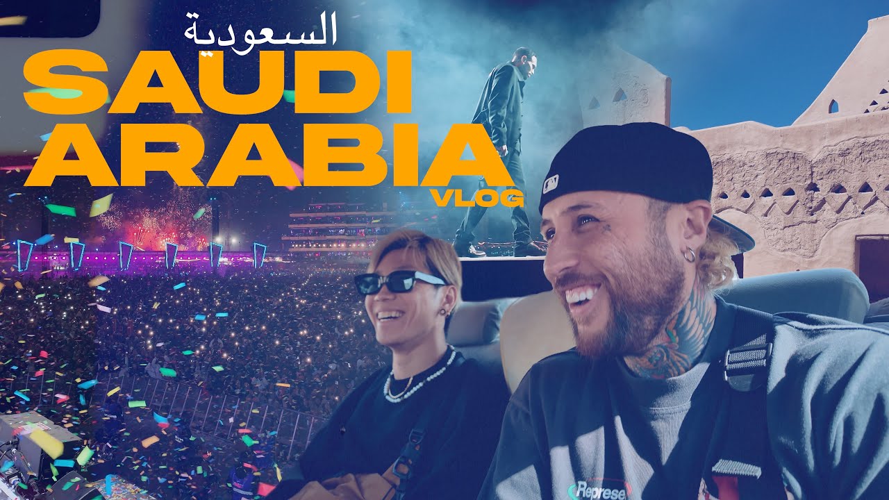 Lance’s first time in Saudi Arabia with Chris Brown & The Crew!!