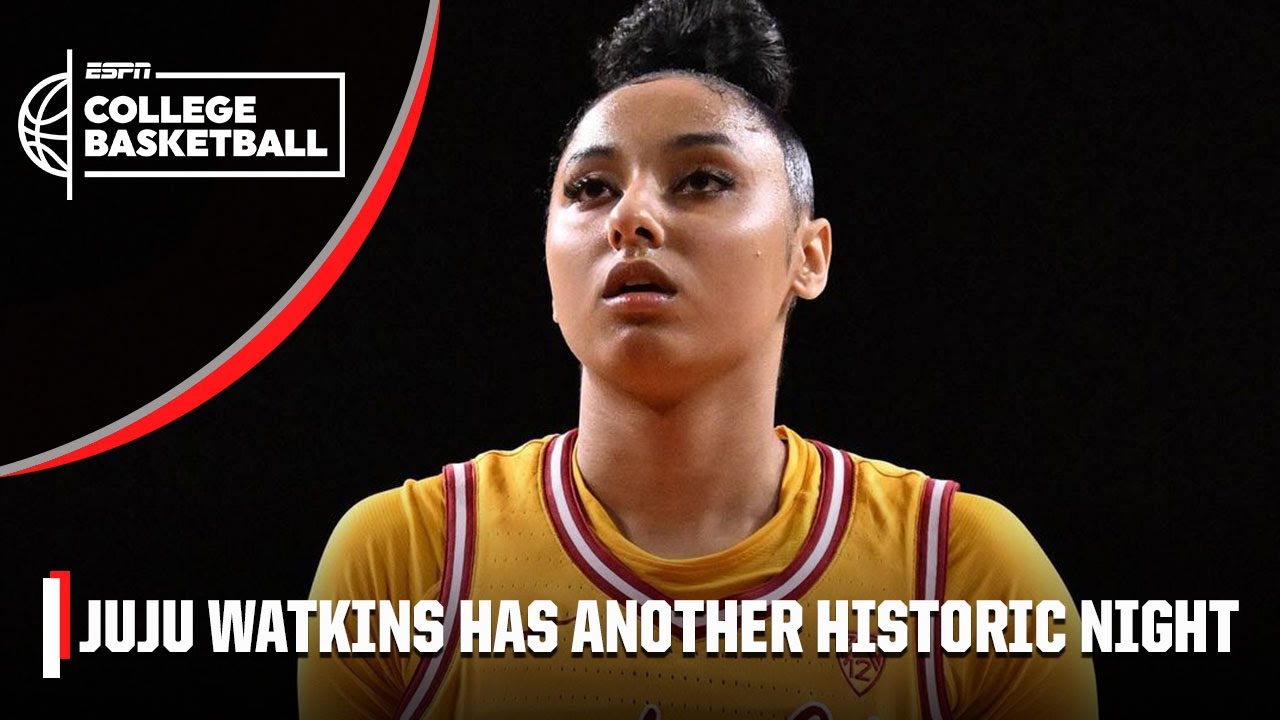 JUJU WATKINS IS THAT GIRL 😤 Another HISTORIC night for the freshman PHENOM | ESPN College Basketball