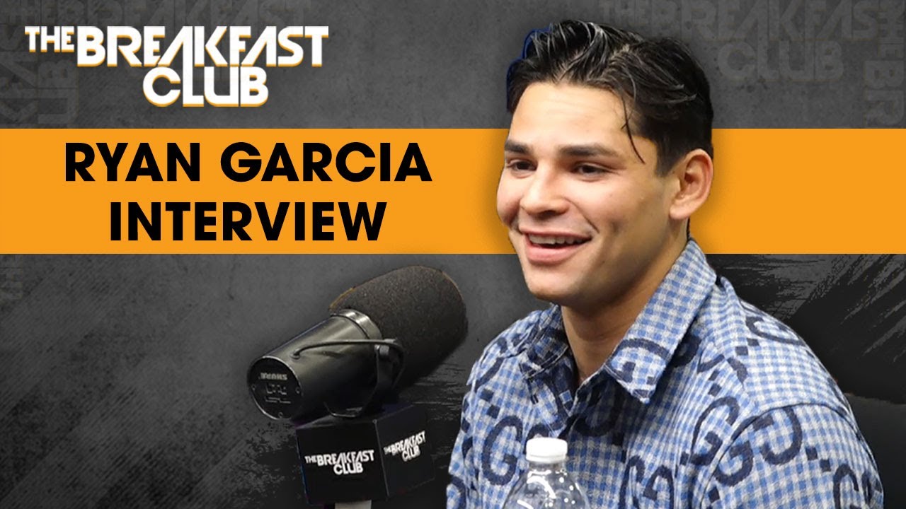 Ryan Garcia On Upcoming Fight With Haney, Bernard Hopkins ‘Beef,’ Tank Rematch, Canelo Alvarez +More