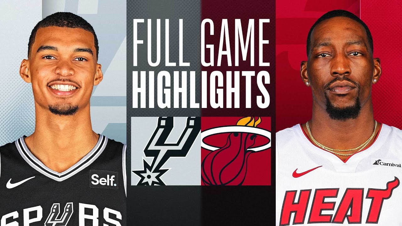 SPURS at HEAT | FULL GAME HIGHLIGHTS