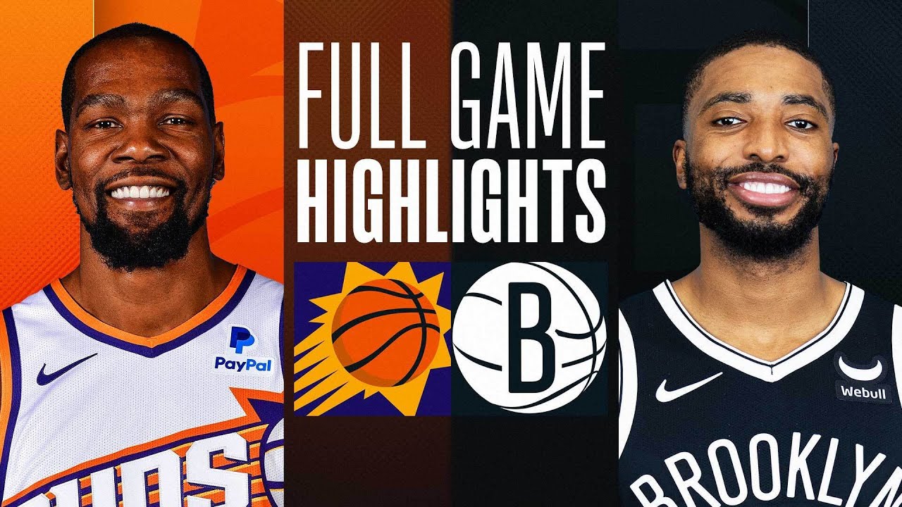 SUNS at NETS | FULL GAME HIGHLIGHTS |