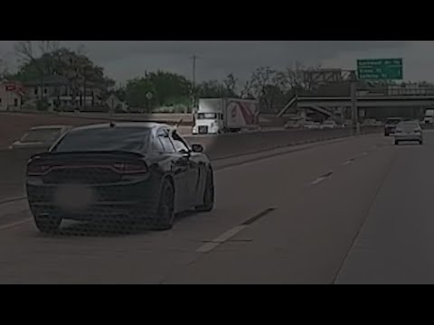Dashcam video shows driver on Houston freeway firing gun over traffic