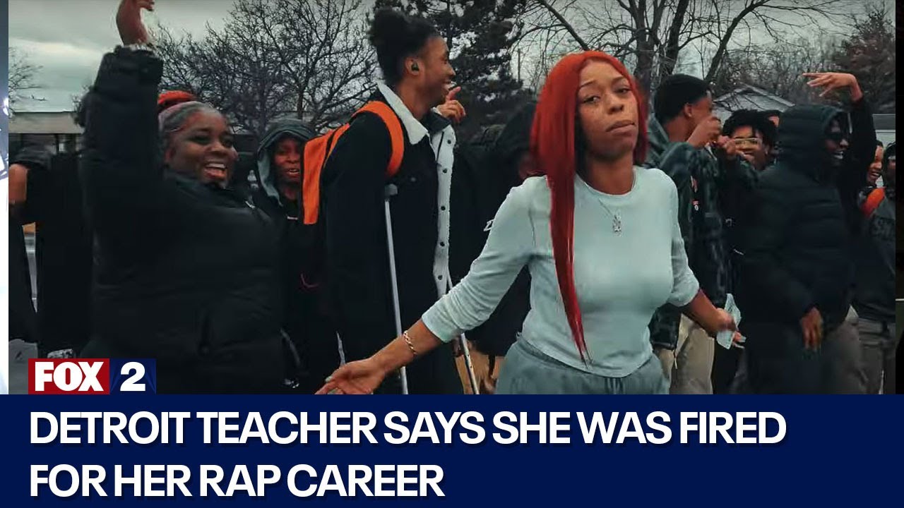 Detroit teacher allegedly fired over her rap career