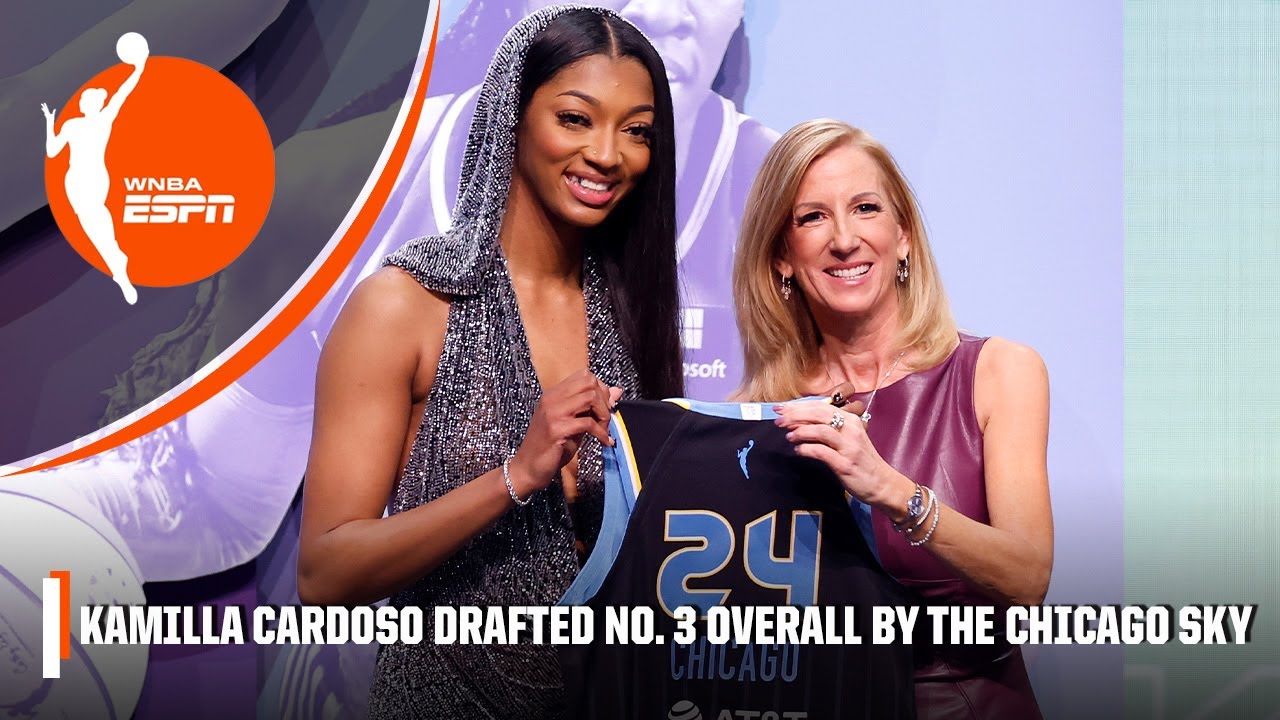👑 BAYOU BARBIE ANGEL REESE SELECTED NO. 7 OVERALL BY THE CHICAGO SKY 👑 | WNBA Draft