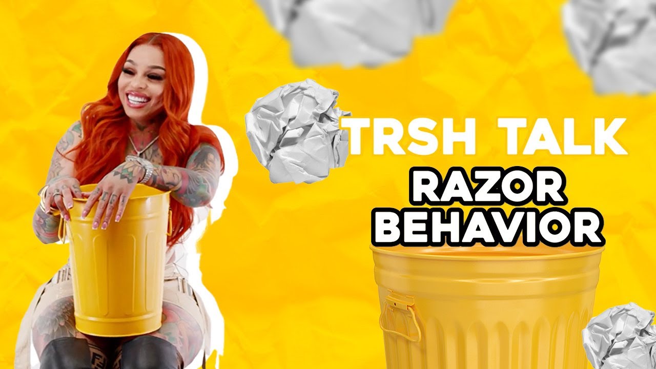 Razor Behavior Sits Talks Being Delusional, Why She Hates Men & So Much More! | TRSH TALK Interview