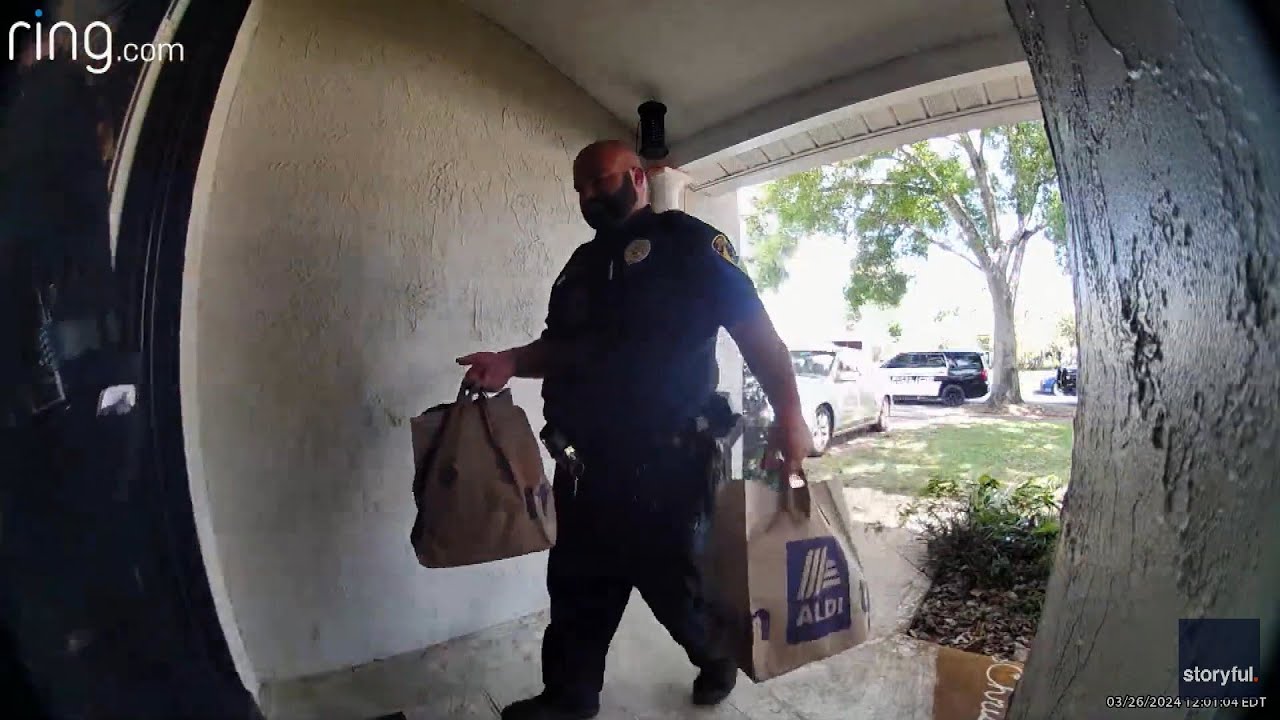 Cop Delivers Grocery Order After Arresting Delivery Driver