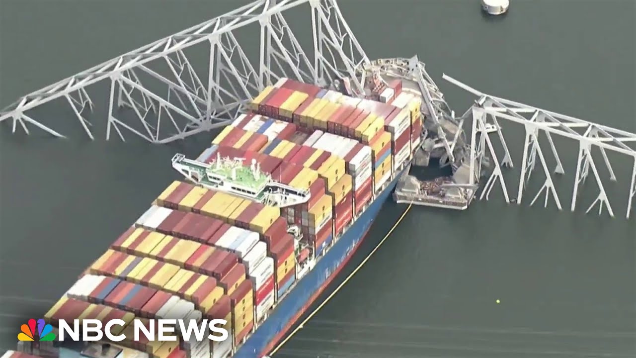 Navy releases underwater images of Baltimore bridge collapse