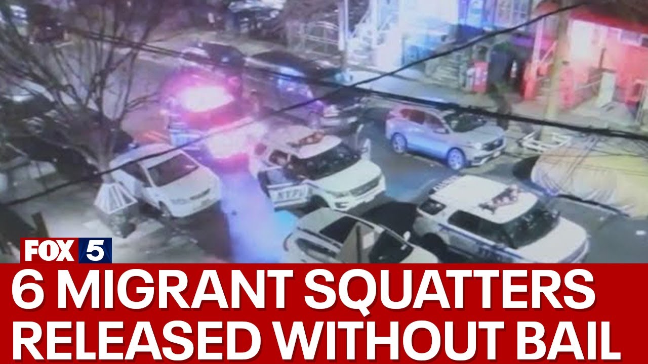 6 migrant squatters released without bail after NYC gun, drug arrests