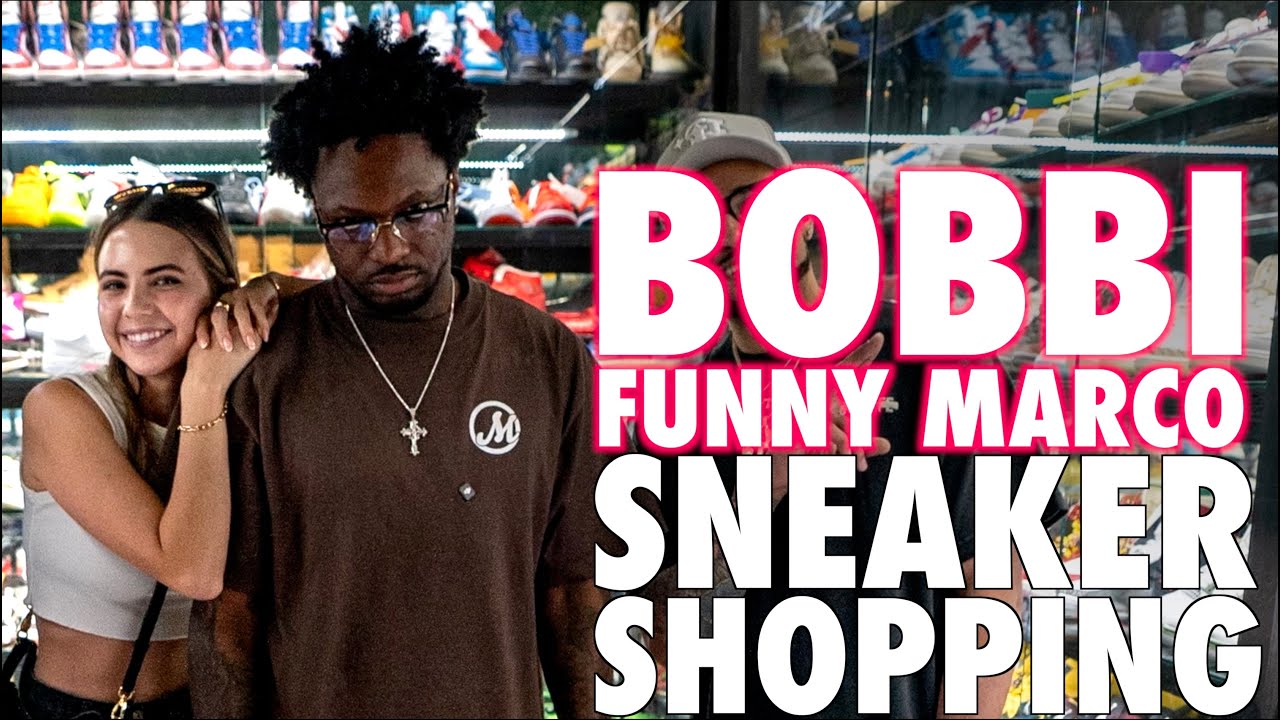 BOBBI ALTHOFF AND FUNNY MARCO GO SNEAKER SHOPPING AT PRIVATE SELECTION !!!