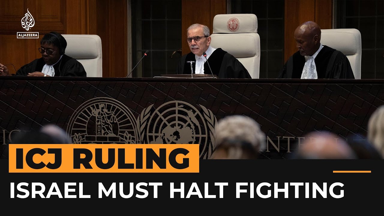 ICJ orders Israel to end its Rafah offensive | Al Jazeera Newsfeed