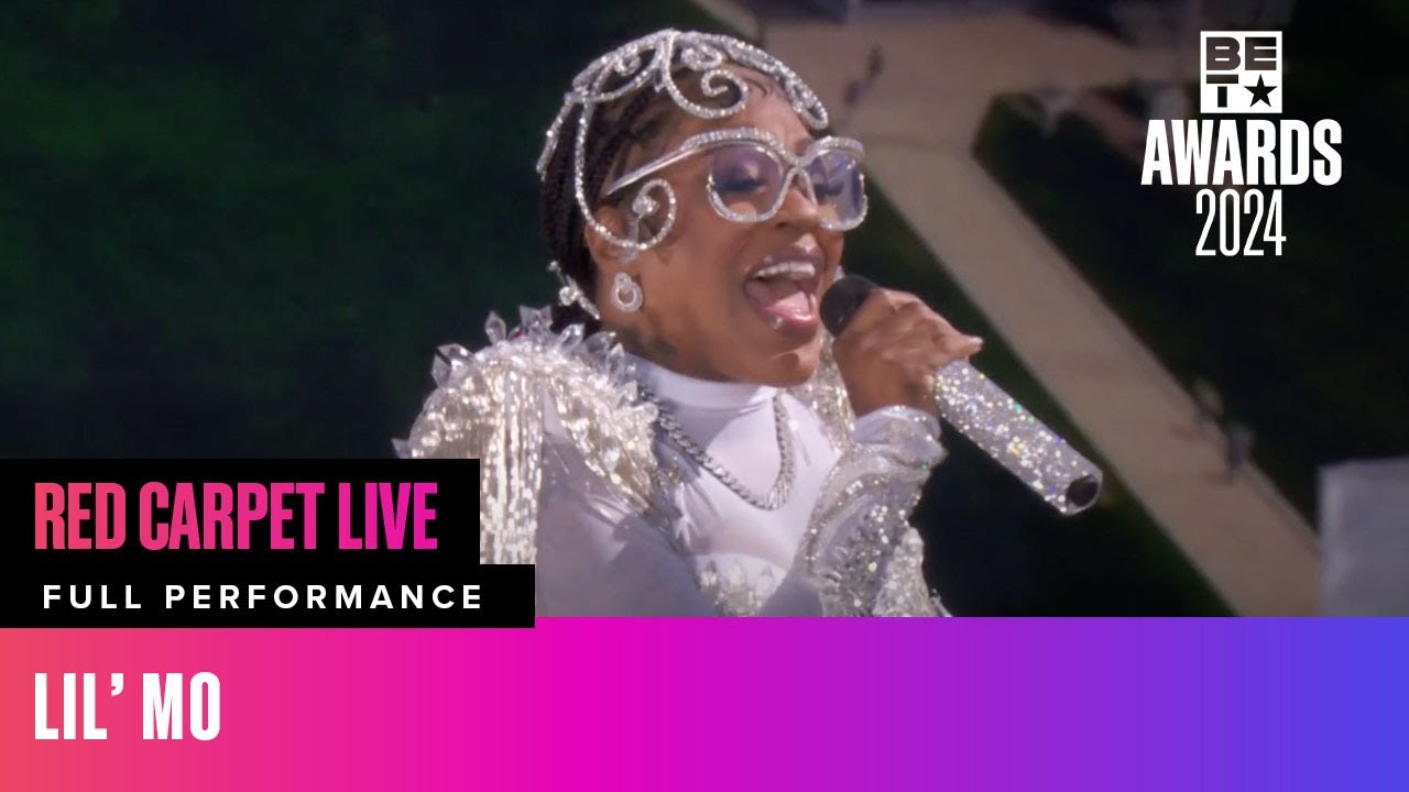 Our “Superwoman” Lil Mo Performed “4 Ever” On The Red Carpet Stage! | BET Awards ’24