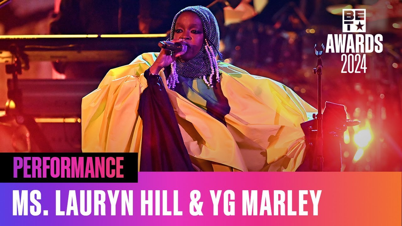 Ms. Lauryn Hill & Son YG Marley Perform “Praise Jah In The Moonlight” | BET Awards ’24