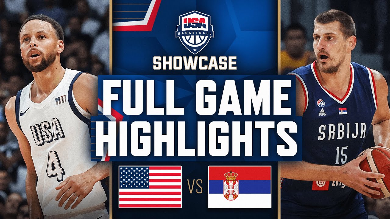 USA vs SERBIA | USAB SHOWCASE | FULL GAME HIGHLIGHTS