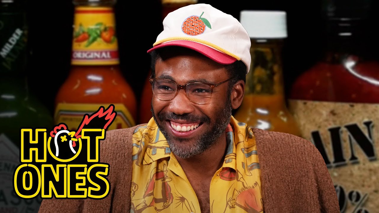 Childish Gambino Goes On a Vision Quest While Eating Spicy Wings | Hot Ones