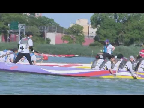 Thousands gather for dragon boat festival in Queens