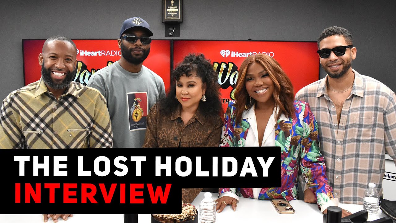 Jussie Smollett, Mona Scott-Young, & Jabari Redd Join Angela Yee To Talk New Film ‘The Lost Holiday’