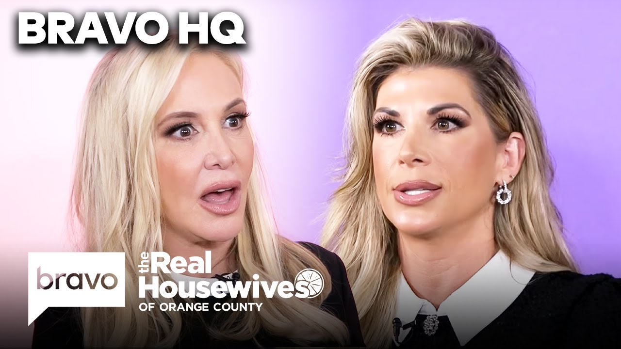 Shannon Storms Beador Questions John Janssen’s Motives | Bravo HQ: RHOC (S18 E12) | Bravo