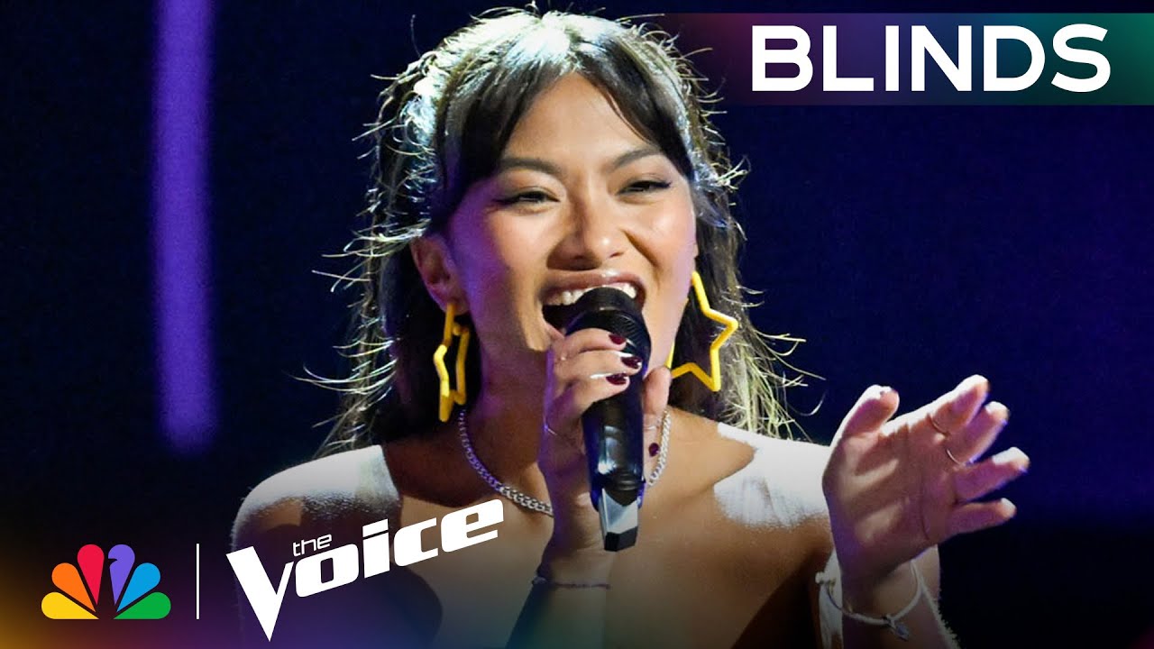 Kay Sibal Stuns the Coaches with Her Version of “From The Start” | The Voice Blind Auditions | NBC