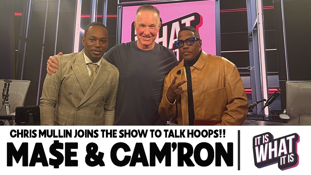 NBA HALL OF FAMER CHRIS MULLIN PULLS UP TO TALK ABOUT THE UPCOMING NBA SEASON! |