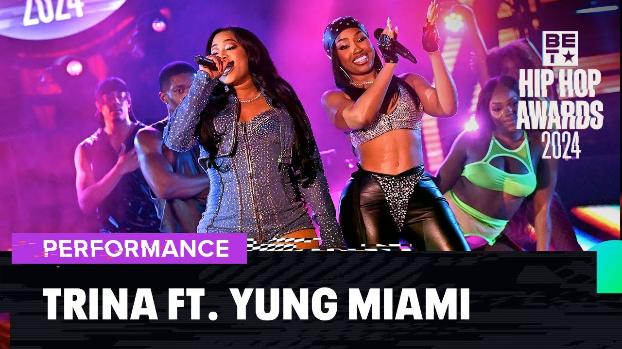 Da Baddest” Trina & Yung Miami Bring The 305 To Vegas With Their Performance! | Hip Hop Awards ’24