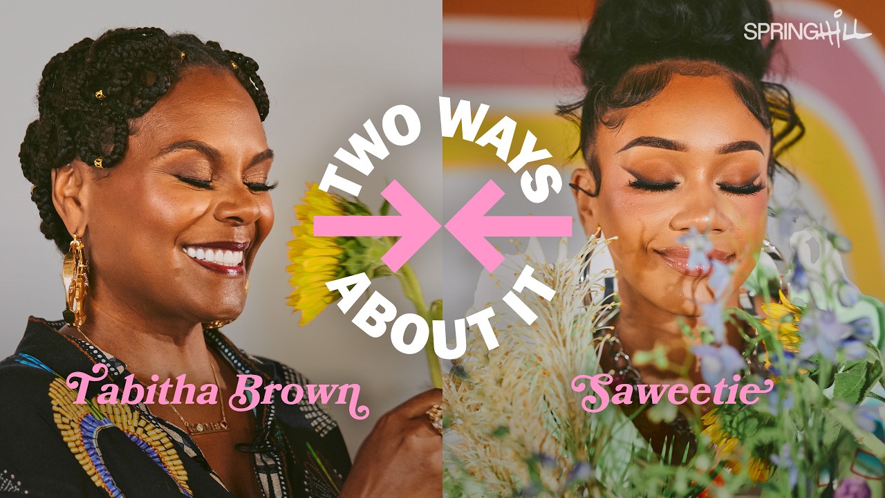 Tabitha Brown and Saweetie Talk The Importance of Mindful Eating & Self-Care | Two Ways About It