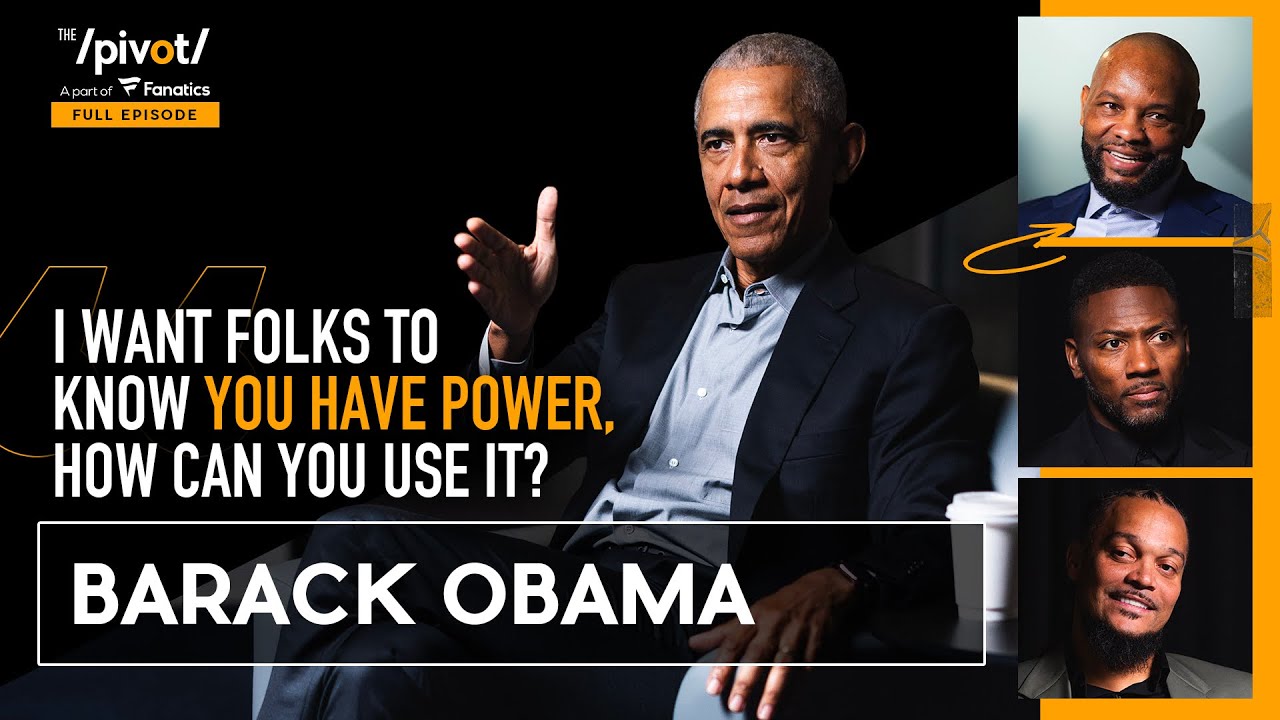 Barack Obama: The 44th President on Leadership, Family, NFL QBs & future of America | The Pivot