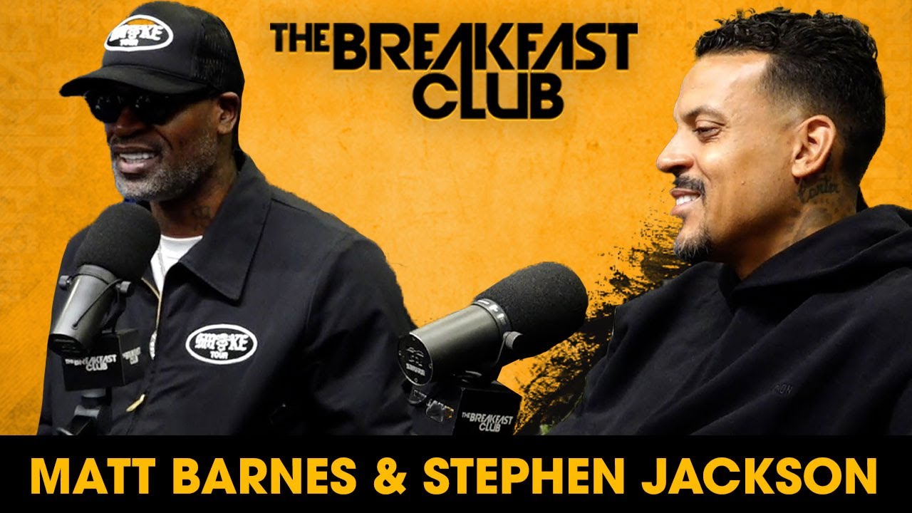 Matt Barnes & Stephen Jackson Talk ‘All The Smoke;’ Podcast & Book, Kobe, Kamala, Bronny James +More