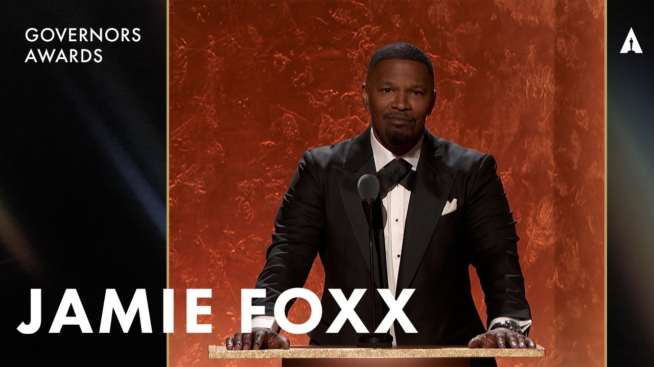 Jamie Foxx Honors Quincy Jones | The 15th Governors Awards Presented By ‪@ROLEX‬