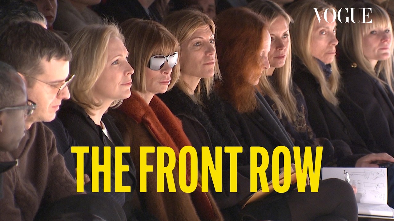 How the Front Row Became the Front Row | Vogue