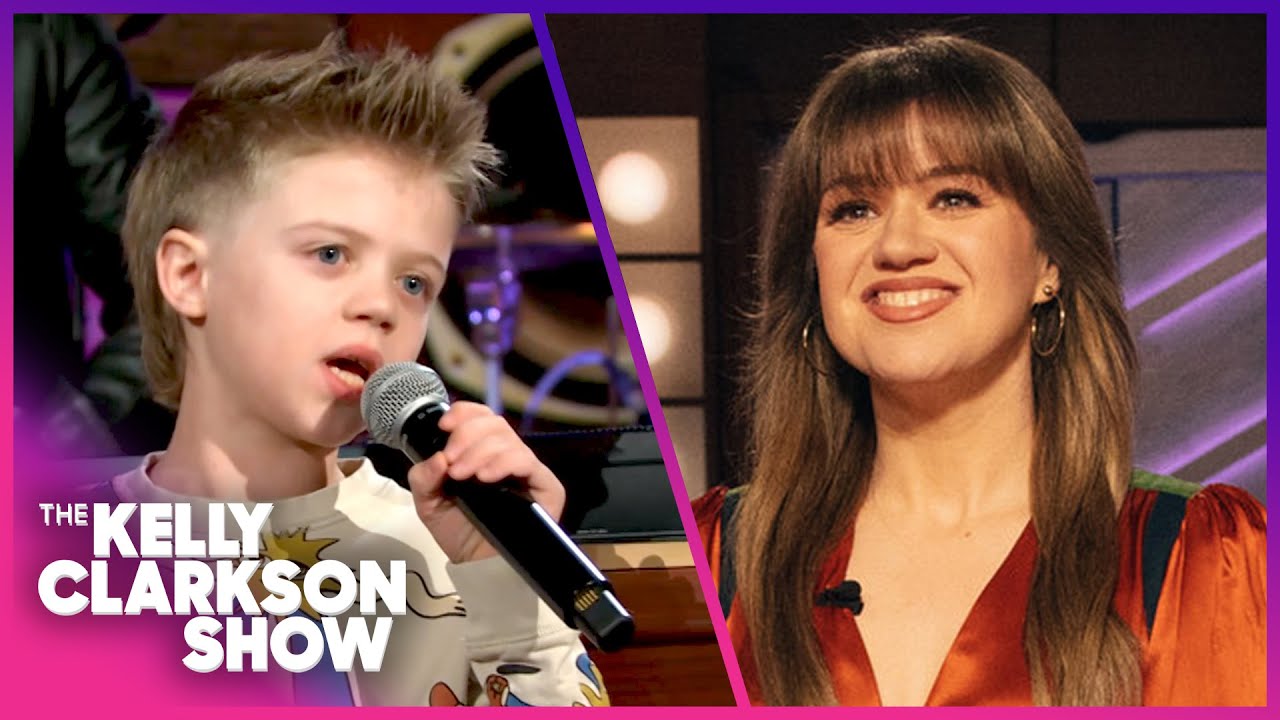 Kelly Clarkson’s Son Remy Surprises Audience With Frank Sinatra Cover!