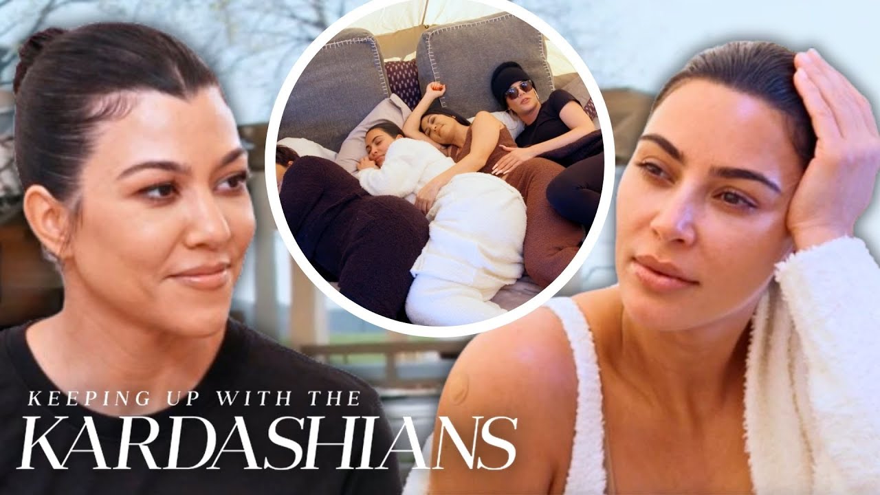 Kourtney Tries to Bring The Kardashians Closer with A Cuddle Session | KUWTK | E!