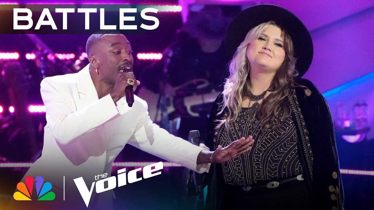 Cameron Wright & Cassidy Lee Give An Emotional Performance of “Hero” | The Voice Battles | NBC