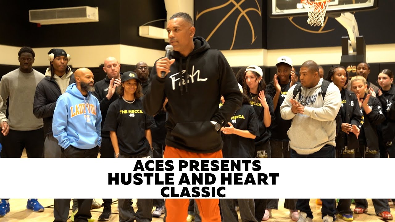 Aces Hustle and Hearts Classic Media Day with Allan Houston