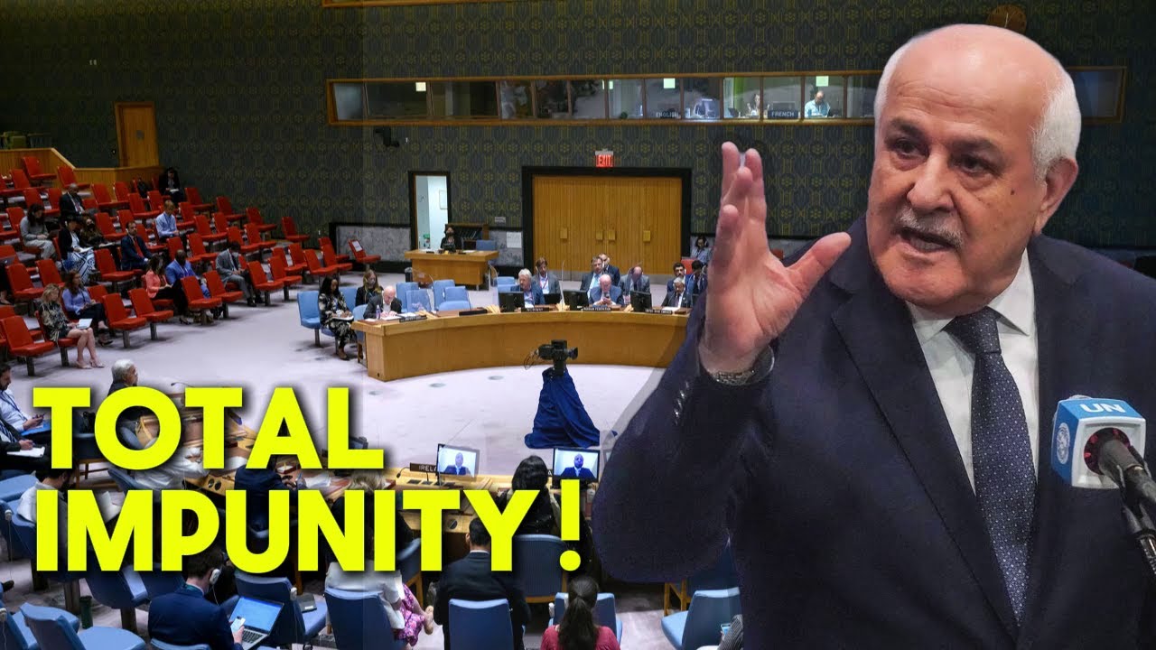 Stop the Genocide or Remain Silent, Palestinian UN Ambassador Fumes at the UNSC.