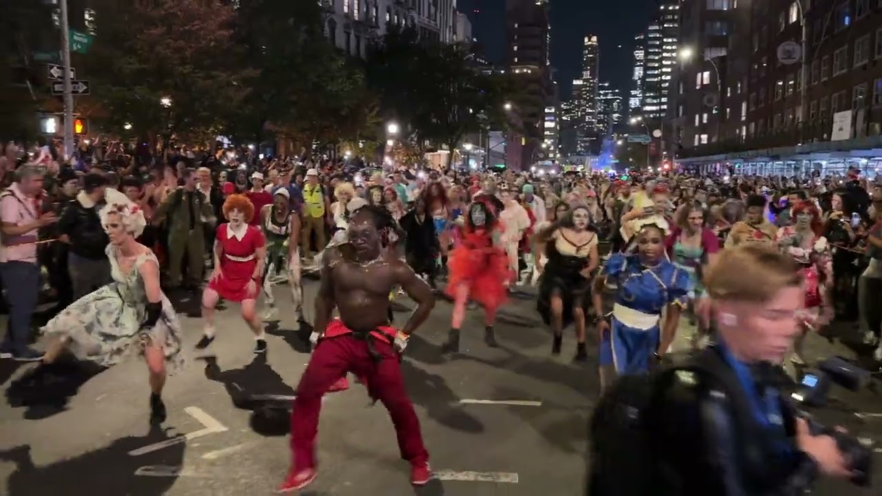 Thriller Dance – Michael Jackson – New York City Halloween Parade 2024