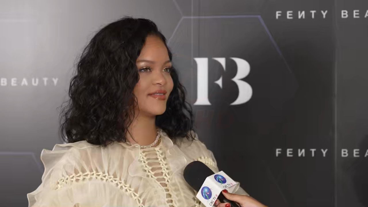 Rihanna returns home for official Fenty launch party