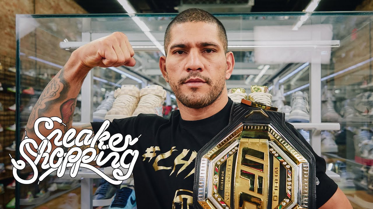 UFC Champion Alex Pereira Goes Sneaker Shopping With Complex