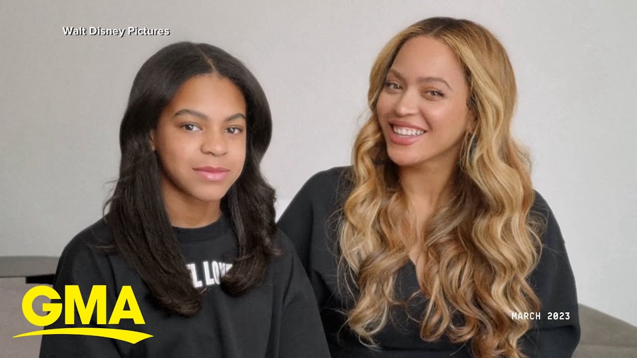 Exclusive: Beyoncé and Blue Ivy behind the scenes of Disney’s ‘Mufasa: The Lion King’