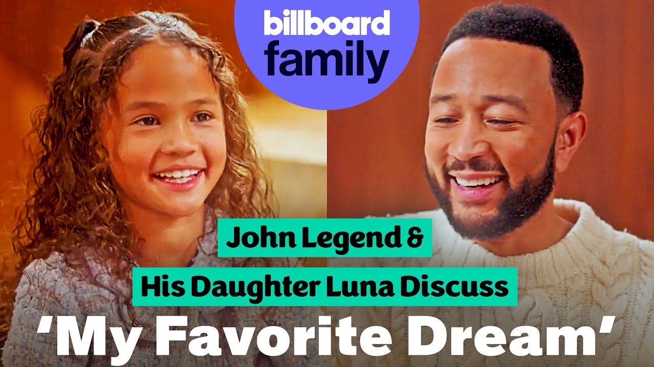 John Legend Gets Interviewed By Daughter Luna About ‘My Favorite Dream’ | Billboard Family