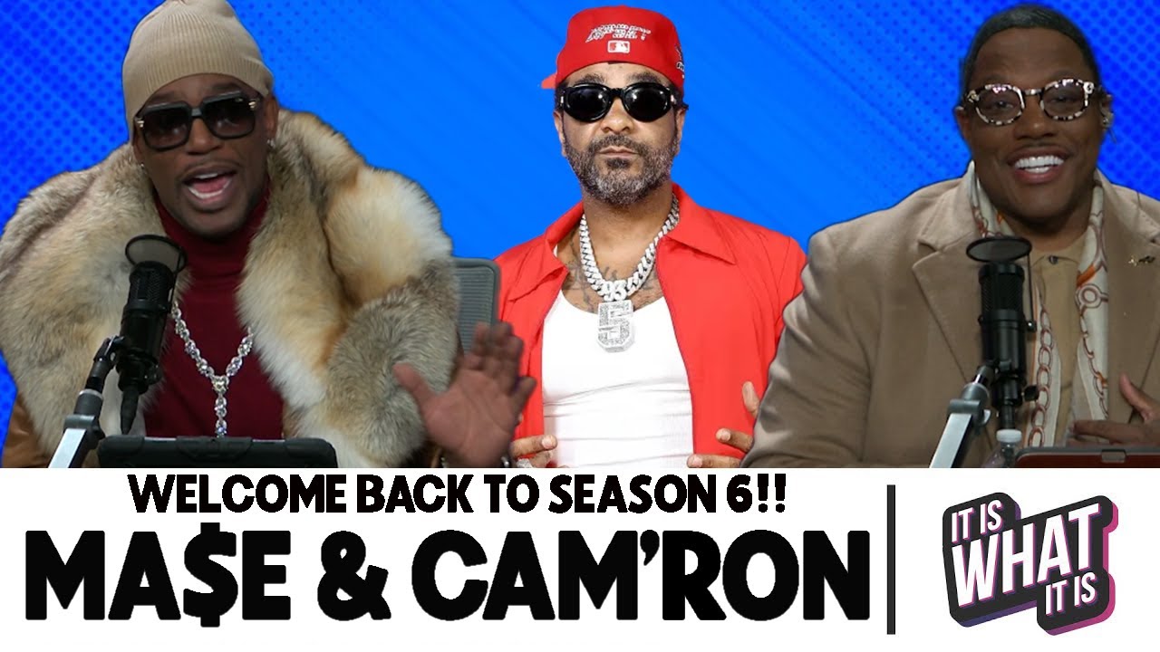 CAM’RON SOUNDS OFF ON JIM JONES, NFL PLAYOFFS & GELO GOT THE SONG OF THE YEAR?! | S6 EP1