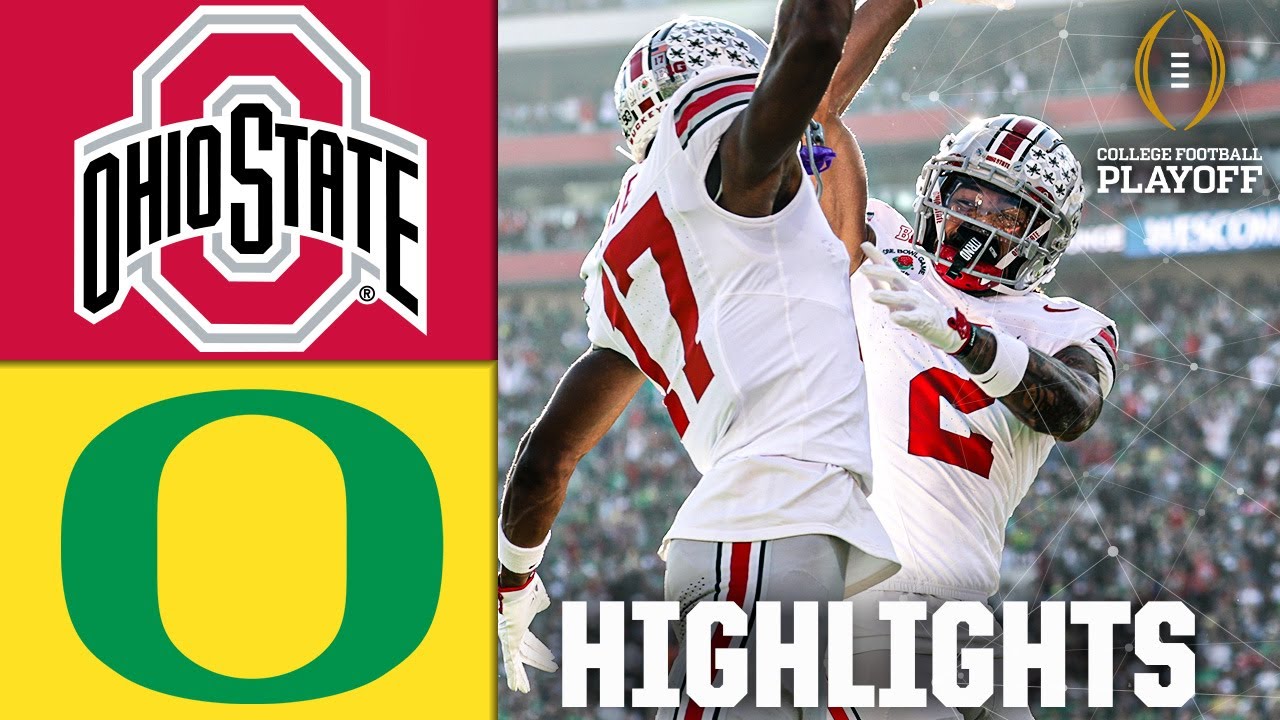 CFP Quarterfinal: Ohio State Buckeyes vs. Oregon Ducks | Full Game Highlights | ESPN CFB