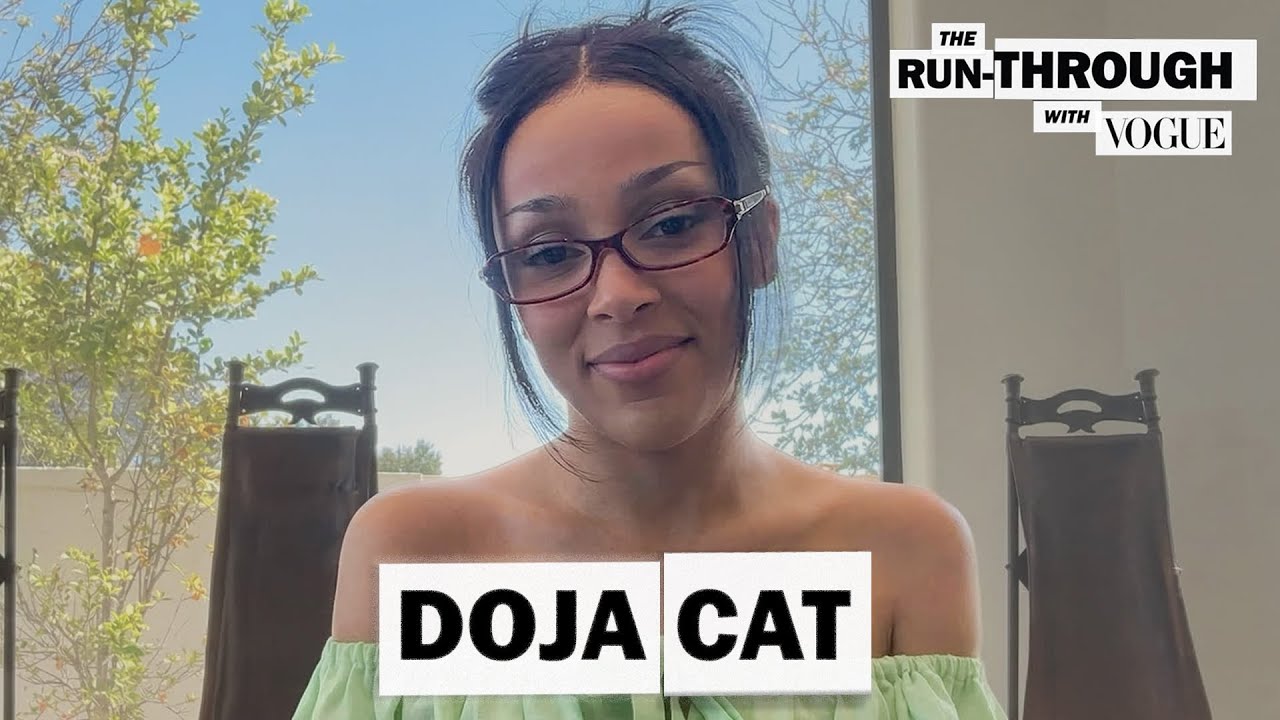 Doja Cat on Vie, Owning the Stage, and Shooting Her Vogue Cover | The Run-Through with Vogue