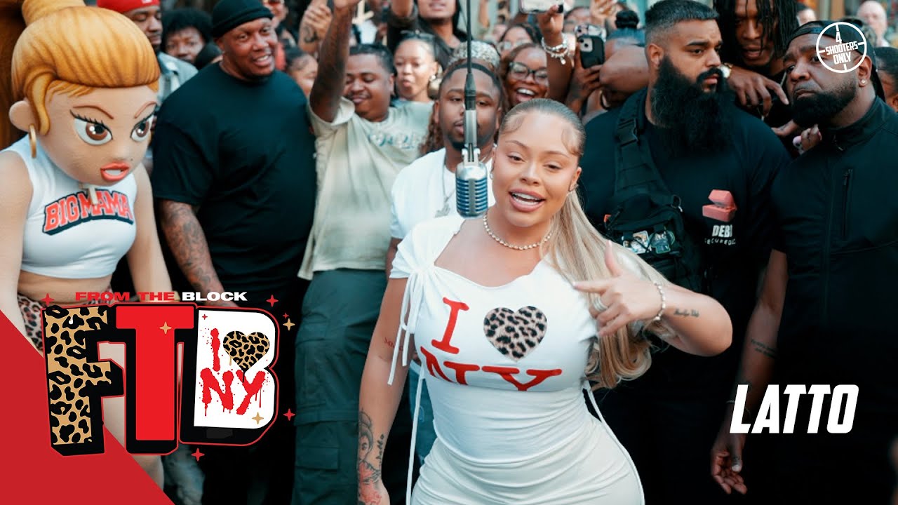 Latto – Chrome Heart Diaper Bag | From The Block Performance 🎙